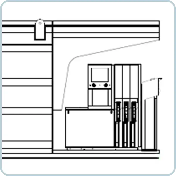 2500 mm platform 1