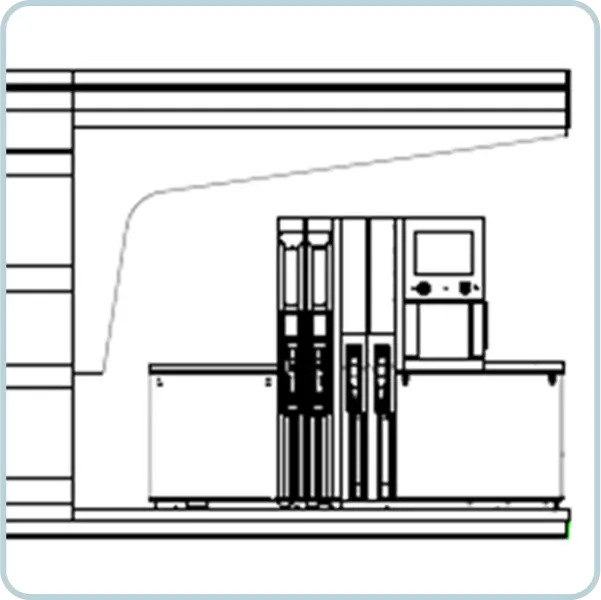 3000 mm platform 1